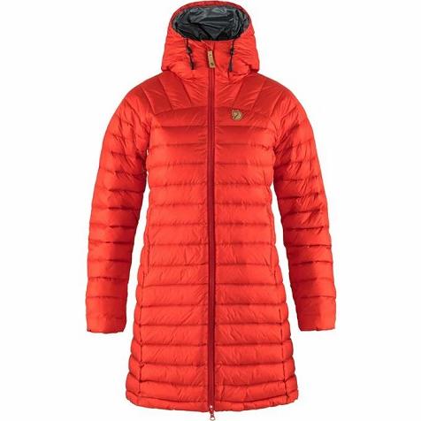 Fjallraven Snow Flake Parka Hungary - Piros Kabát Piros PCH285670